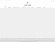 Tablet Screenshot of crivelligioielli.com
